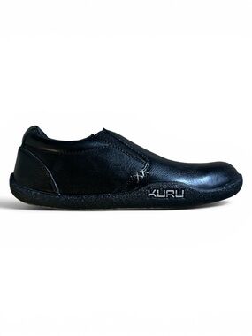 Kuru Kivi Black Leather Comfort Walking Shoes Women's Shoes Size 8 Wide